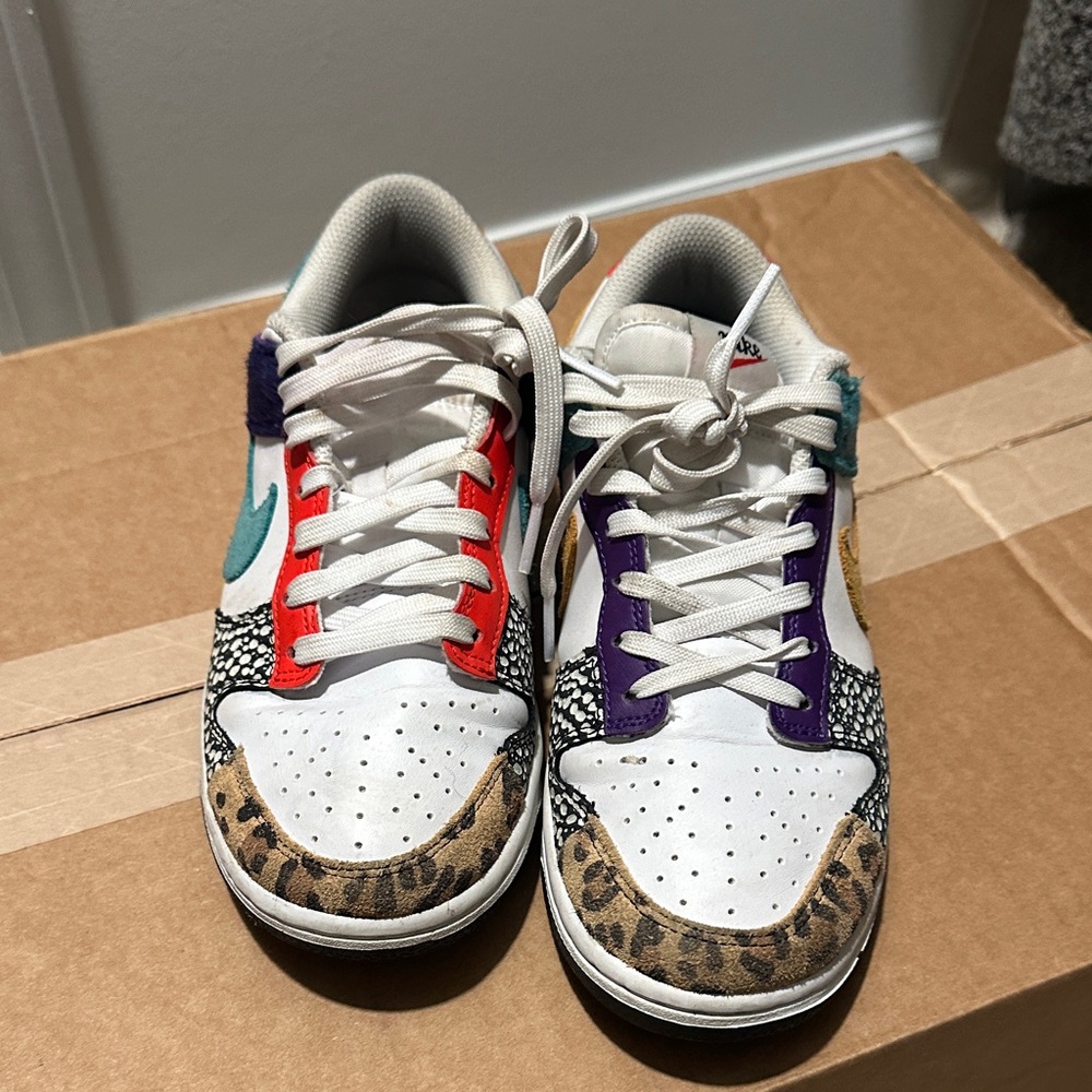Nike Multicolor Animal Print Sneakers